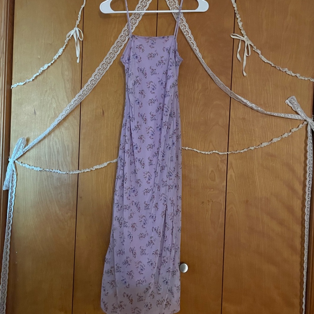 Forever 21 Lavender Floral Dress